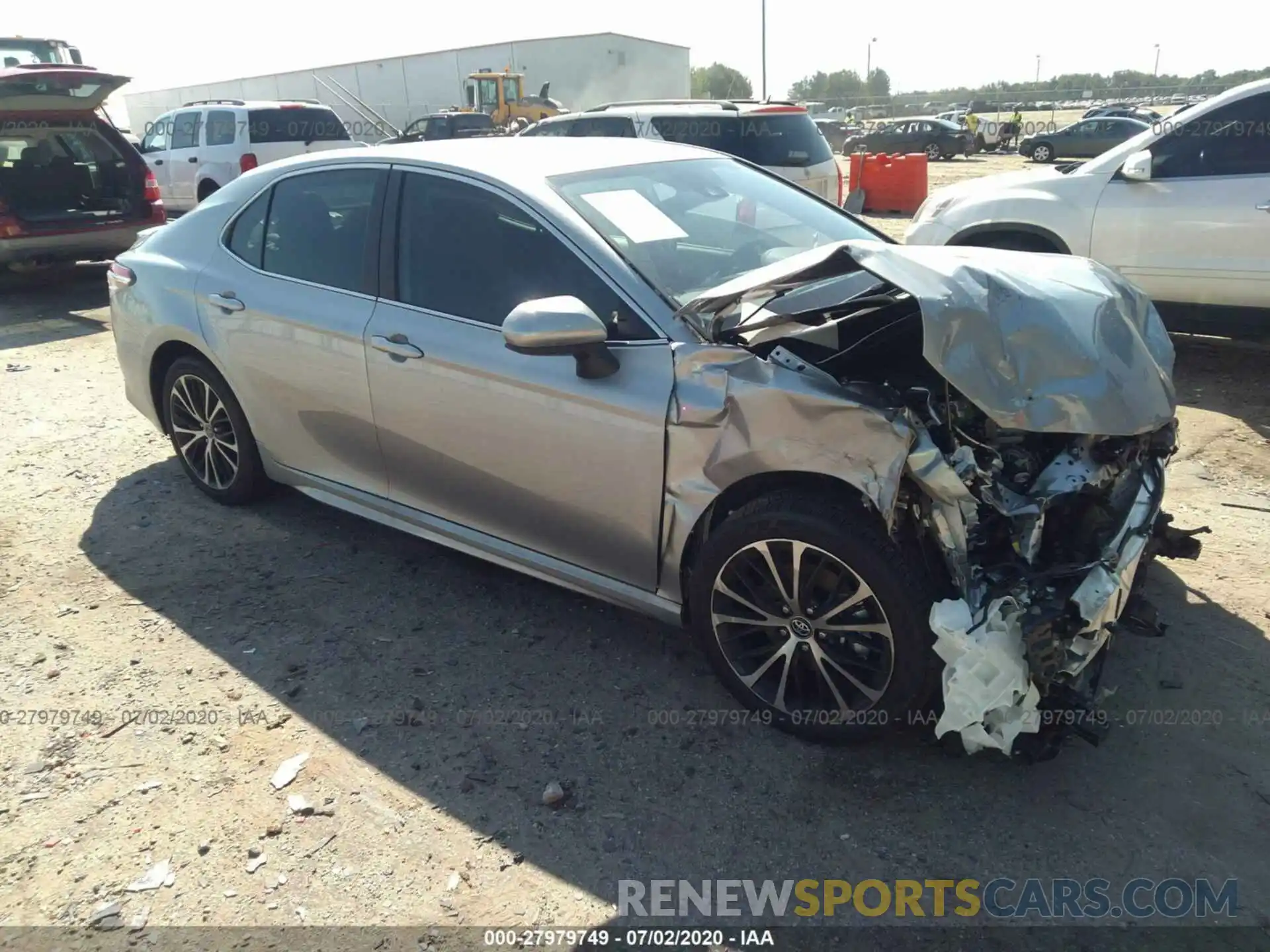 1 Photograph of a damaged car 4T1G11AK8LU898311 TOYOTA CAMRY 2020