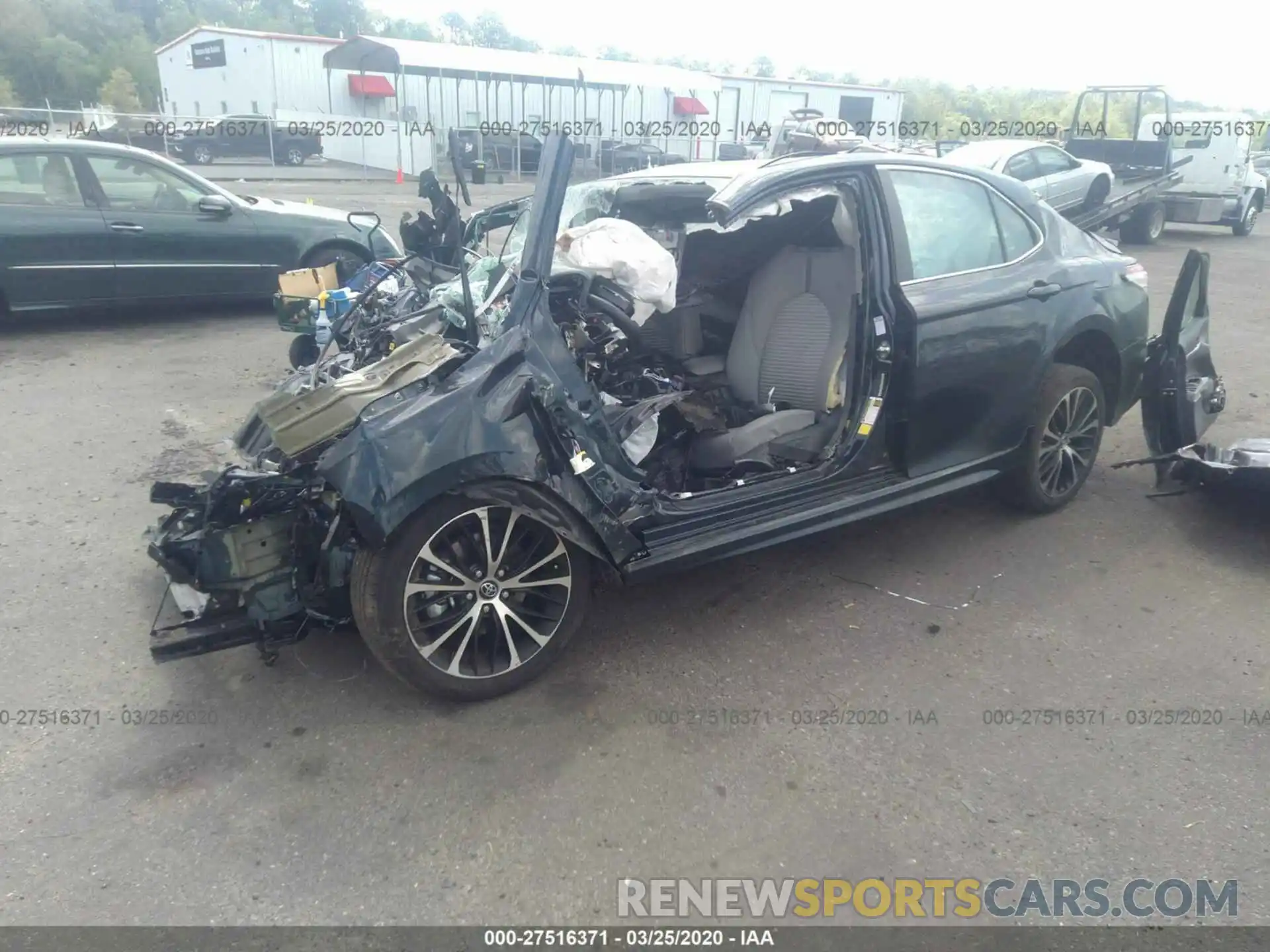 2 Photograph of a damaged car 4T1G11AK8LU907251 TOYOTA CAMRY 2020