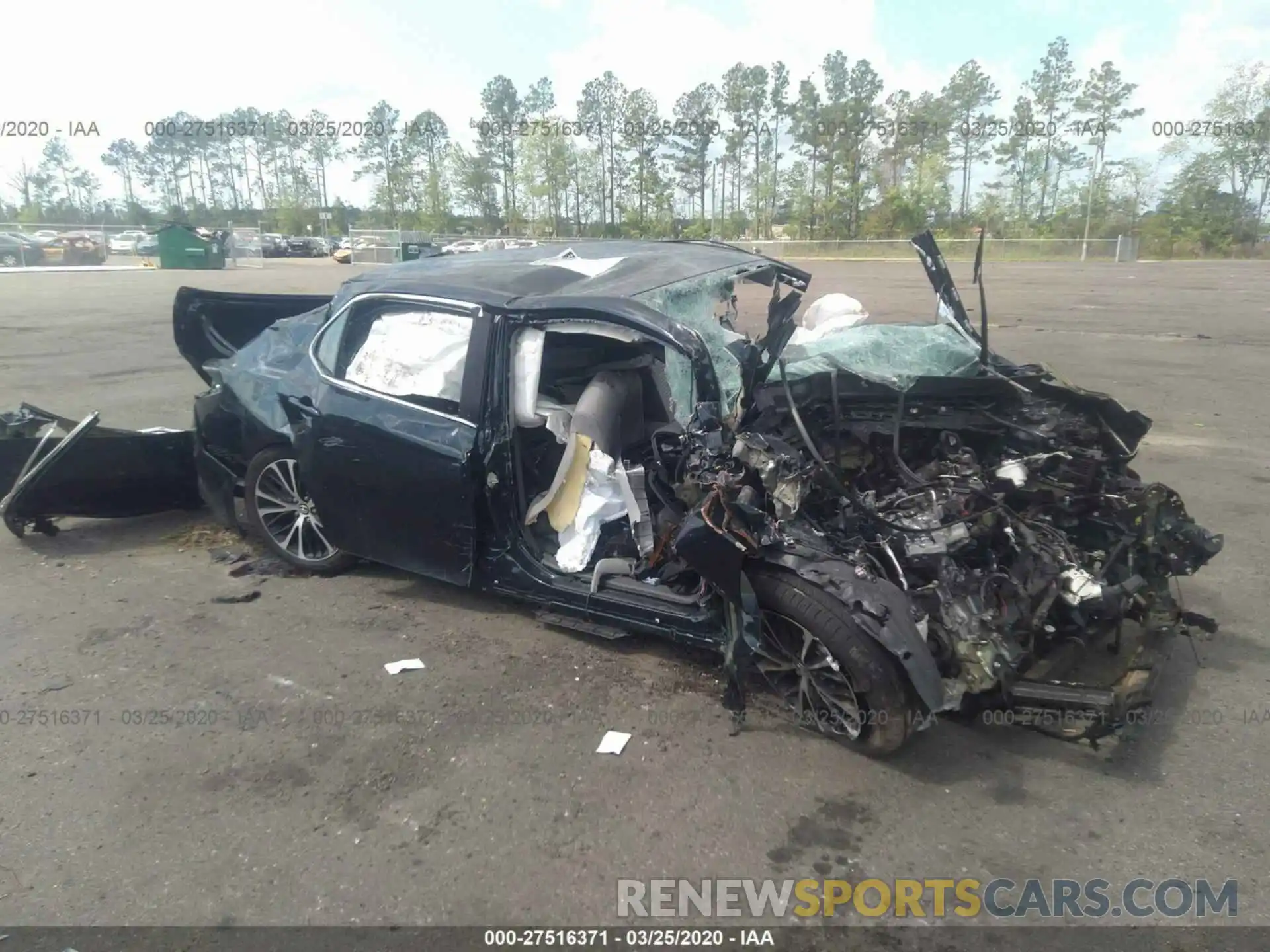 6 Photograph of a damaged car 4T1G11AK8LU907251 TOYOTA CAMRY 2020