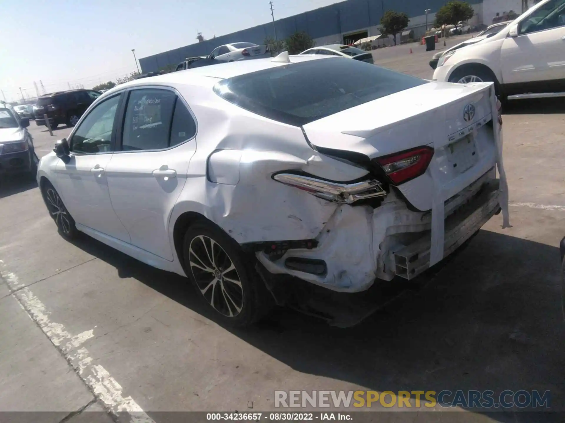 3 Photograph of a damaged car 4T1G11AK8LU917181 TOYOTA CAMRY 2020