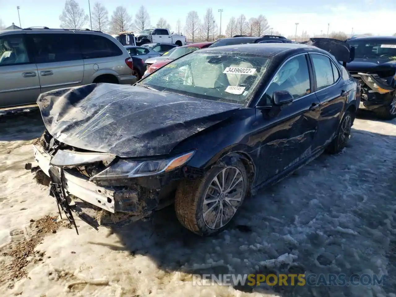 2 Photograph of a damaged car 4T1G11AK8LU924177 TOYOTA CAMRY 2020