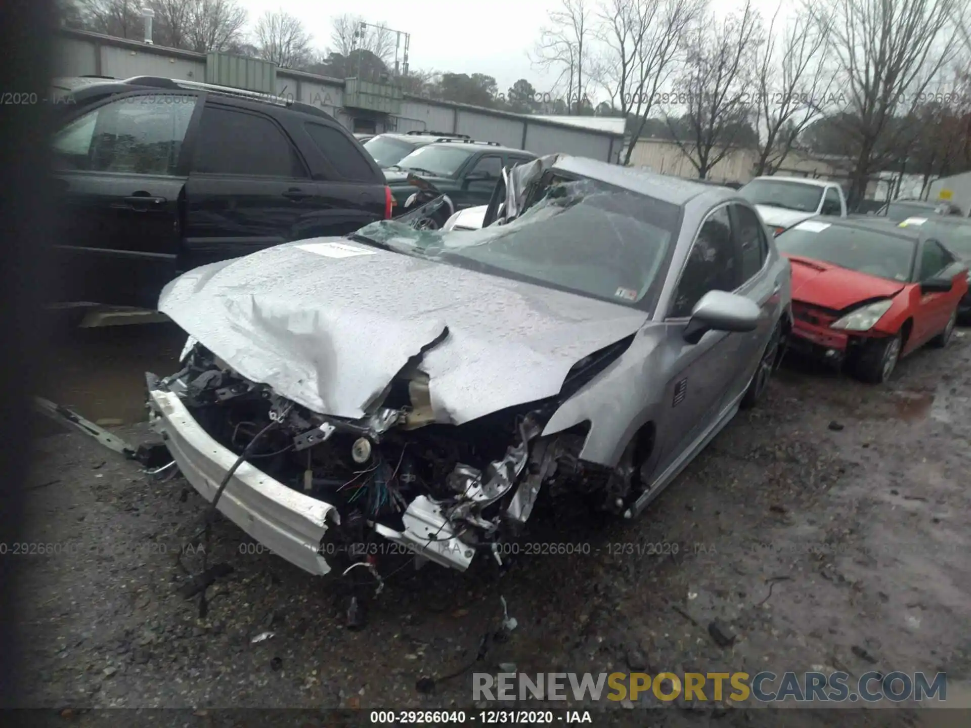 2 Photograph of a damaged car 4T1G11AK8LU924549 TOYOTA CAMRY 2020