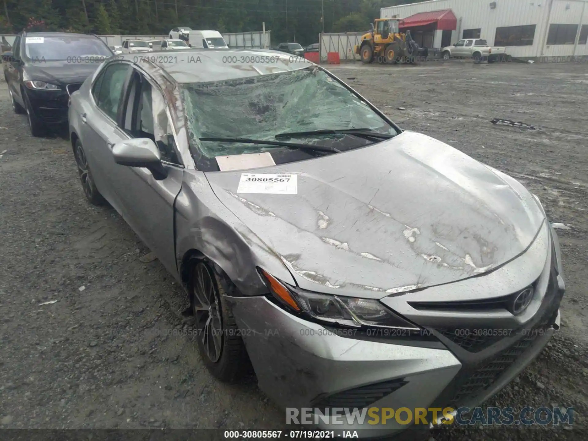 1 Photograph of a damaged car 4T1G11AK8LU931923 TOYOTA CAMRY 2020