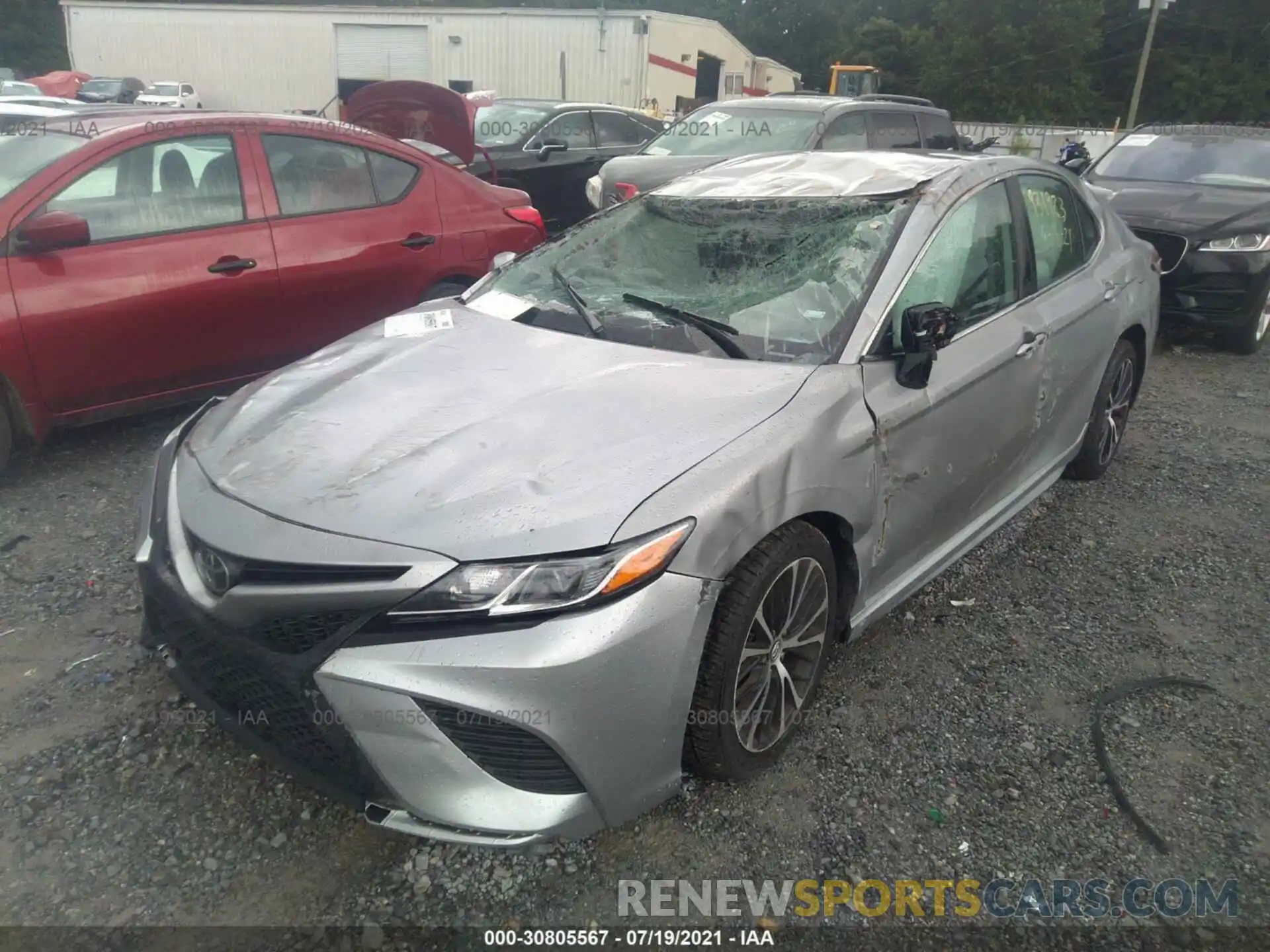 2 Photograph of a damaged car 4T1G11AK8LU931923 TOYOTA CAMRY 2020