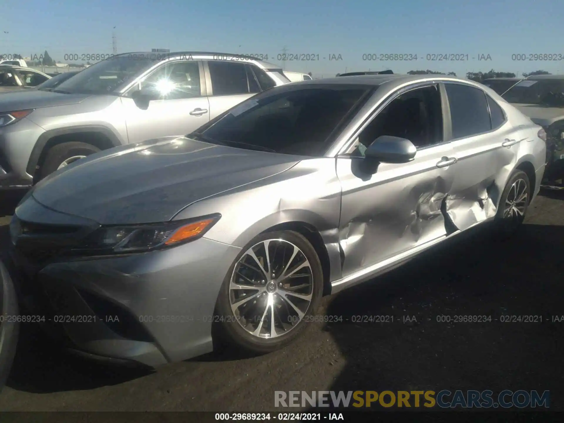 2 Photograph of a damaged car 4T1G11AK8LU939407 TOYOTA CAMRY 2020