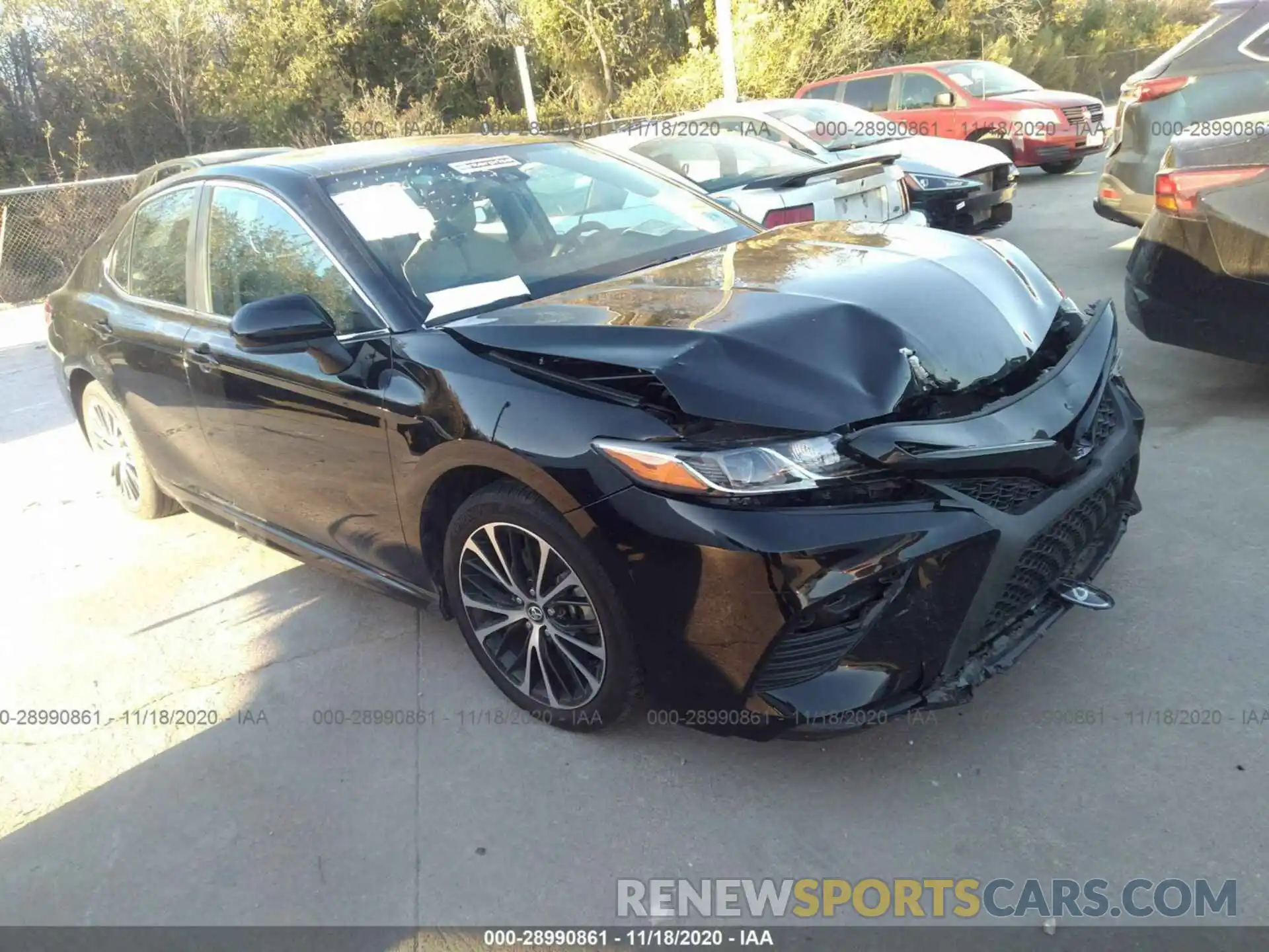 1 Photograph of a damaged car 4T1G11AK8LU941593 TOYOTA CAMRY 2020