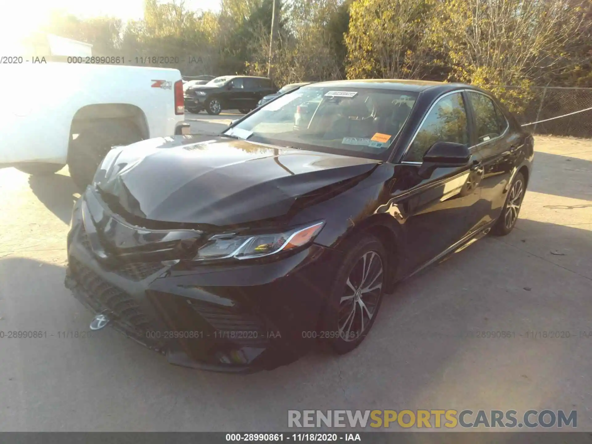 2 Photograph of a damaged car 4T1G11AK8LU941593 TOYOTA CAMRY 2020