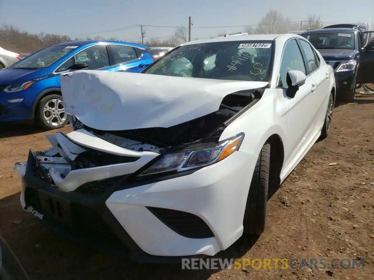 2 Photograph of a damaged car 4T1G11AK8LU941867 TOYOTA CAMRY 2020