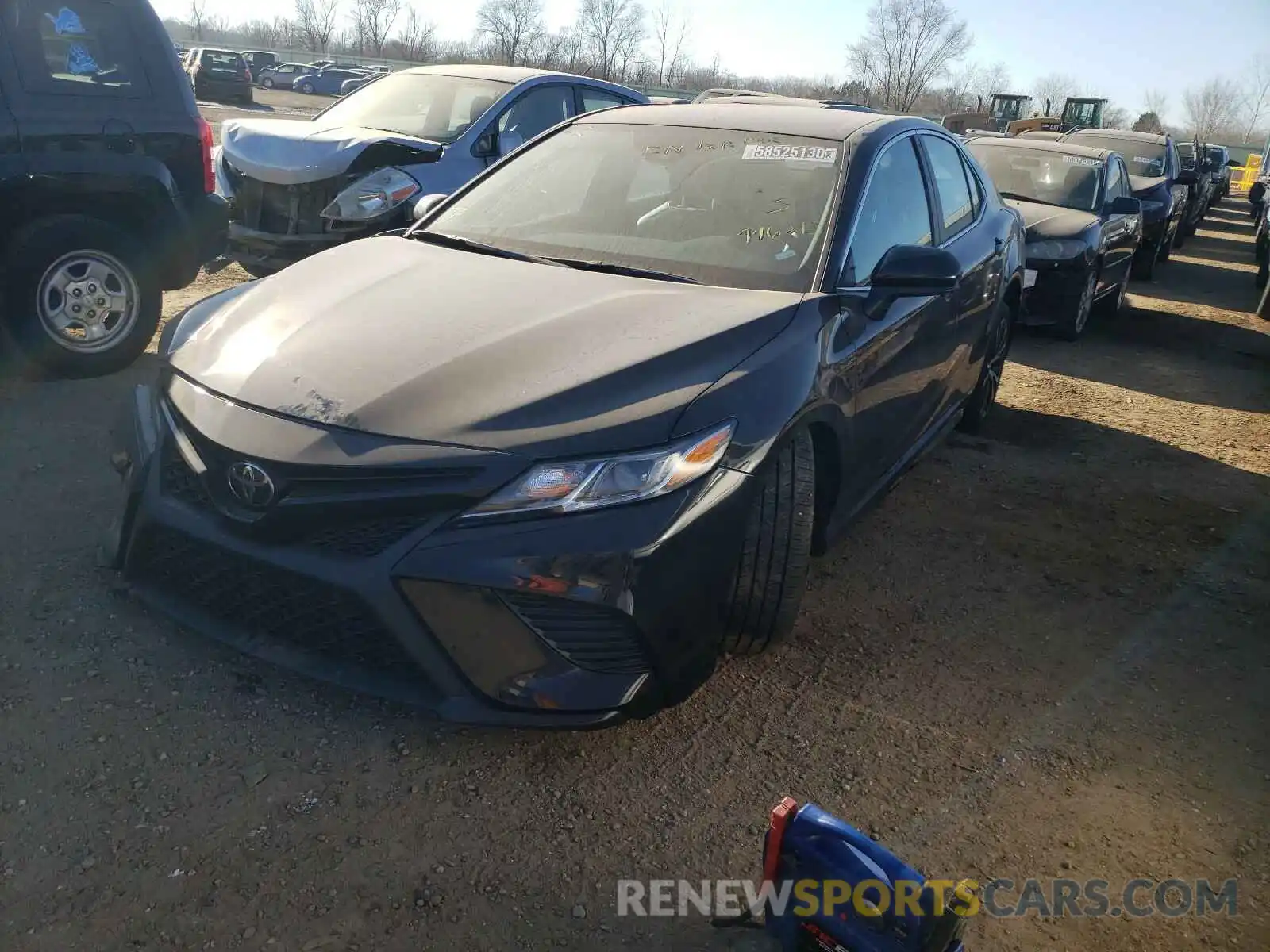 2 Photograph of a damaged car 4T1G11AK8LU946213 TOYOTA CAMRY 2020