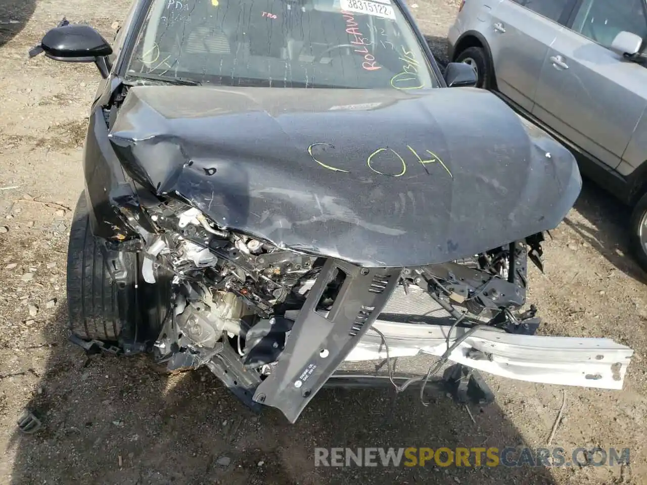 9 Photograph of a damaged car 4T1G11AK8LU948706 TOYOTA CAMRY 2020