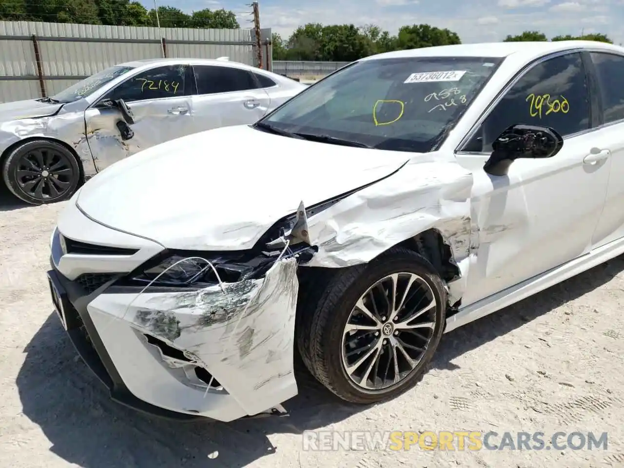 9 Photograph of a damaged car 4T1G11AK8LU958748 TOYOTA CAMRY 2020