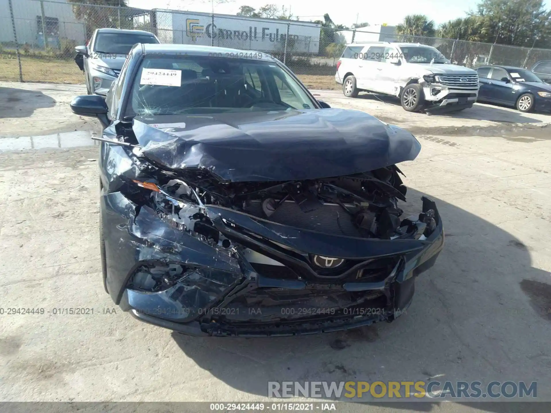 6 Photograph of a damaged car 4T1G11AK8LU970088 TOYOTA CAMRY 2020