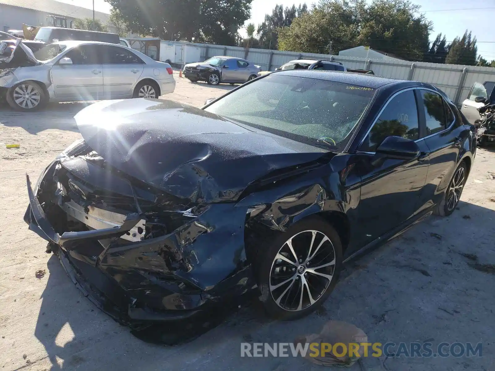 2 Photograph of a damaged car 4T1G11AK8LU979468 TOYOTA CAMRY 2020