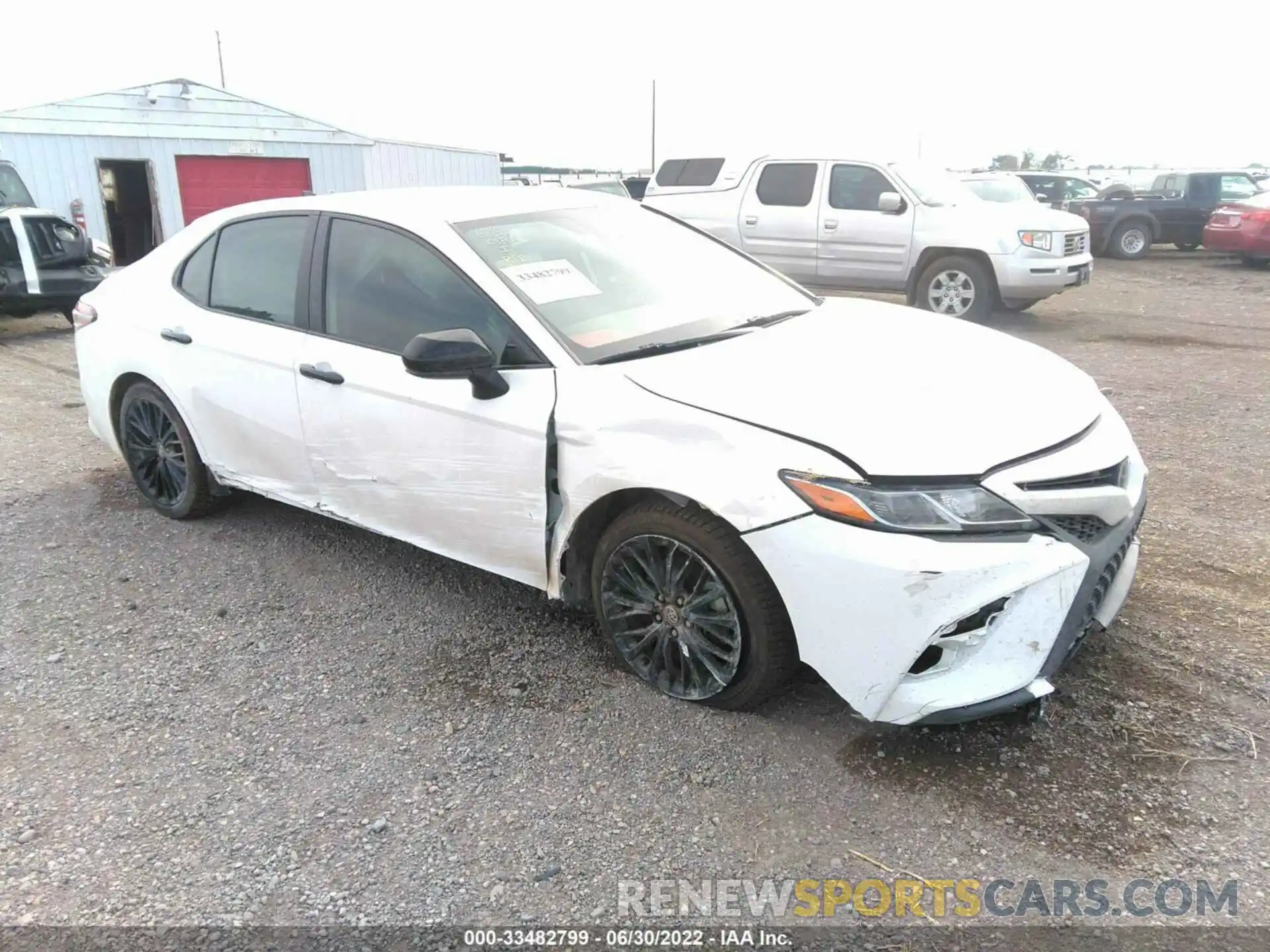 1 Photograph of a damaged car 4T1G11AK9LU300808 TOYOTA CAMRY 2020