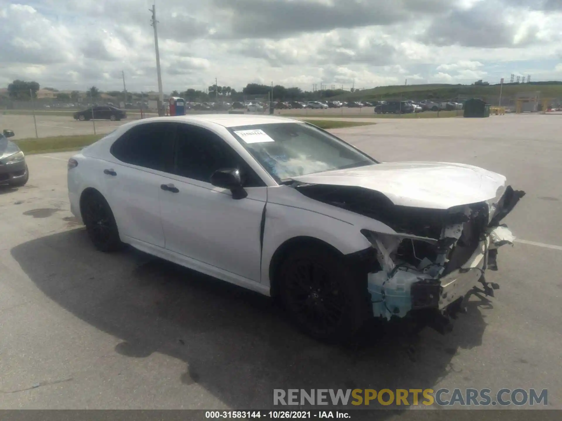 1 Photograph of a damaged car 4T1G11AK9LU301344 TOYOTA CAMRY 2020