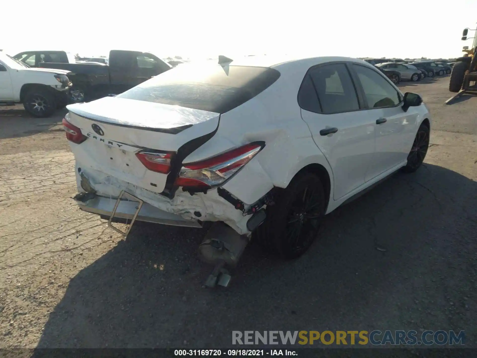 4 Photograph of a damaged car 4T1G11AK9LU302204 TOYOTA CAMRY 2020