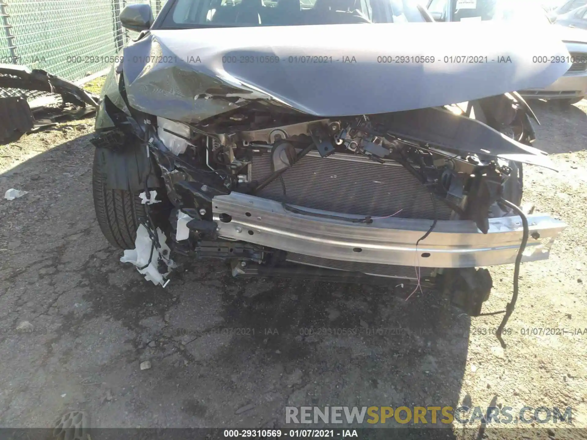 6 Photograph of a damaged car 4T1G11AK9LU302557 TOYOTA CAMRY 2020