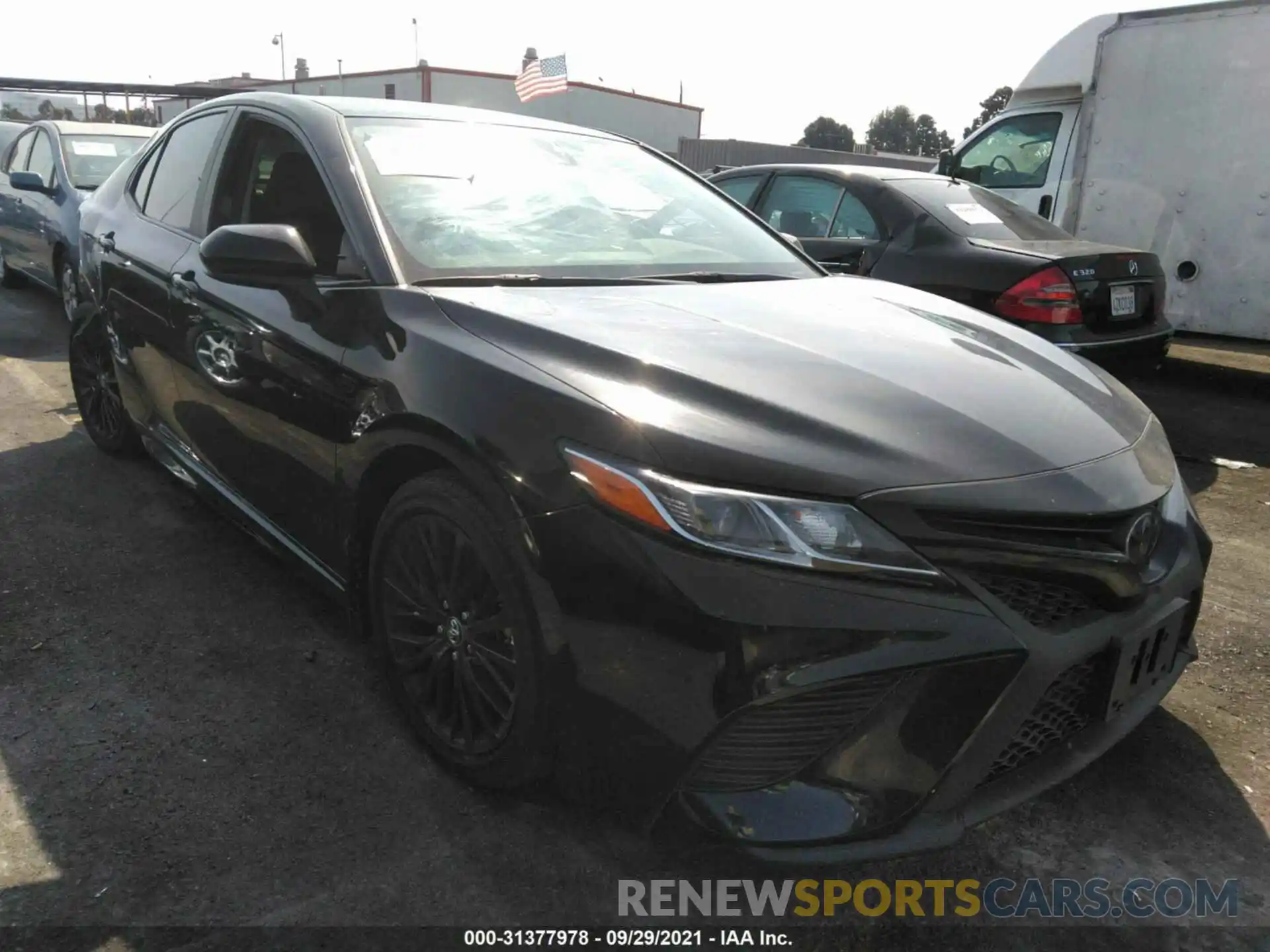 1 Photograph of a damaged car 4T1G11AK9LU303899 TOYOTA CAMRY 2020