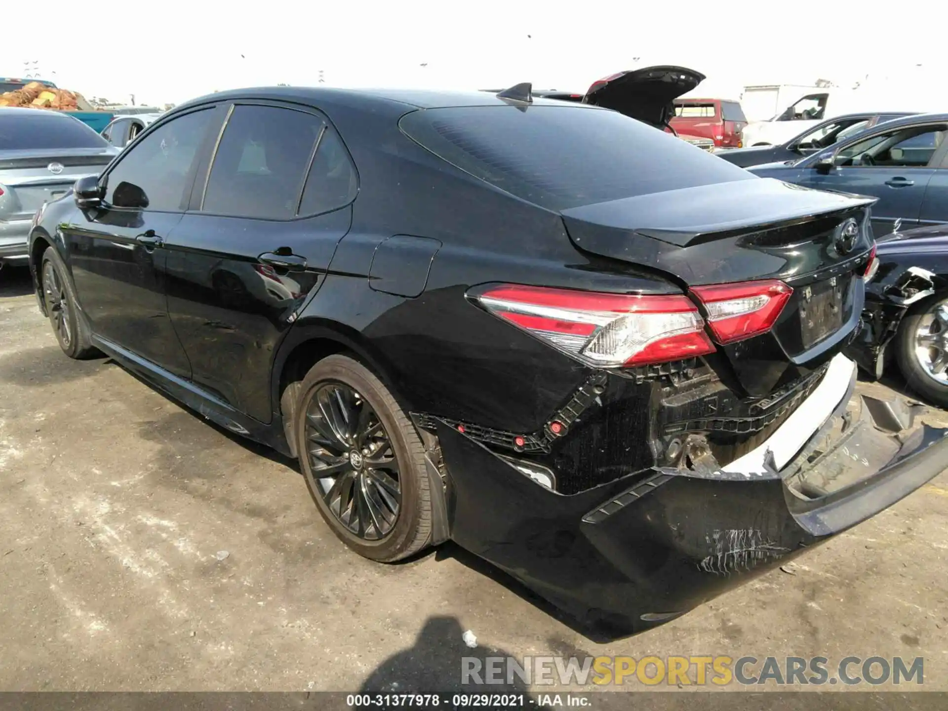 3 Photograph of a damaged car 4T1G11AK9LU303899 TOYOTA CAMRY 2020