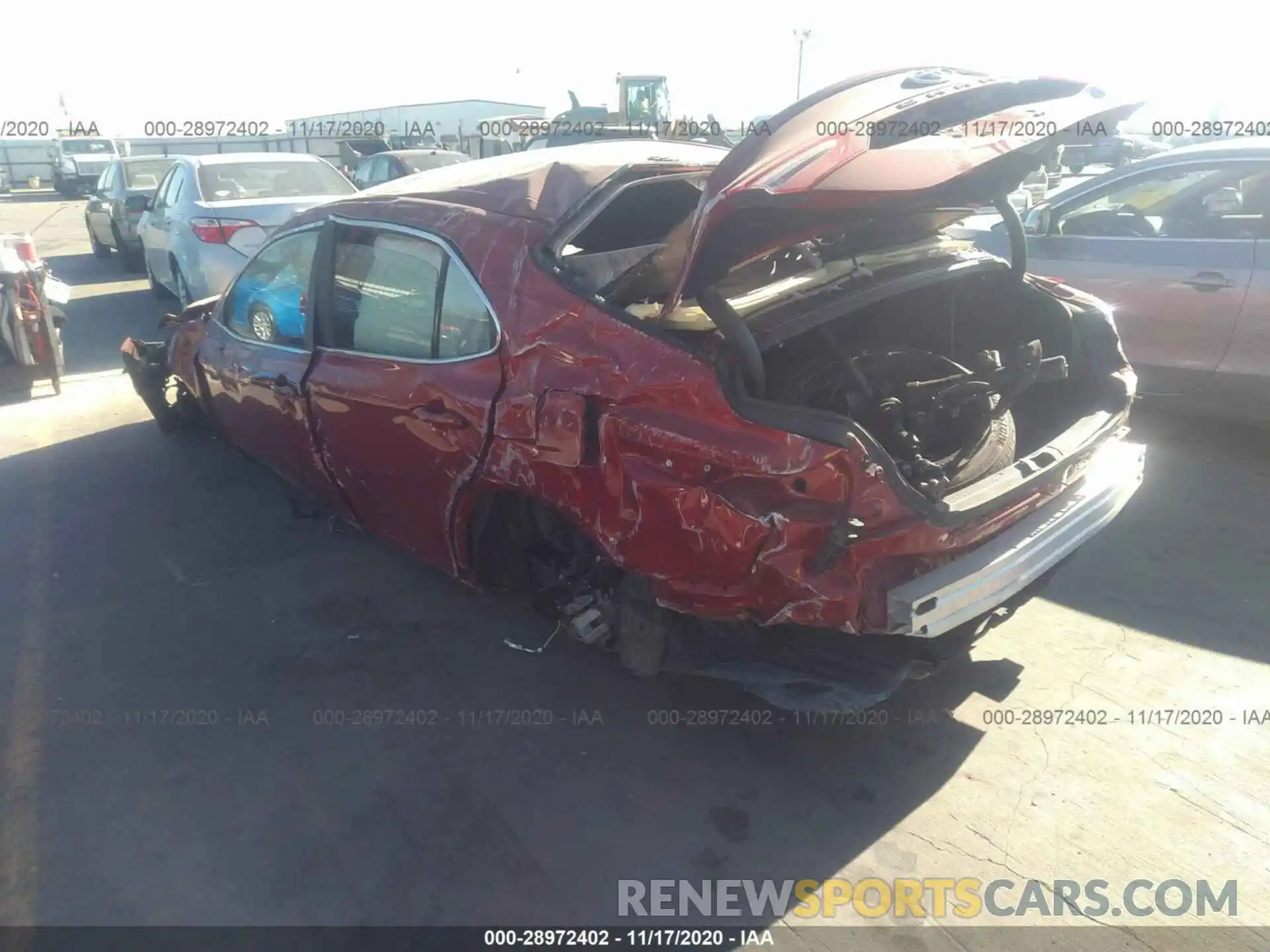 3 Photograph of a damaged car 4T1G11AK9LU304261 TOYOTA CAMRY 2020