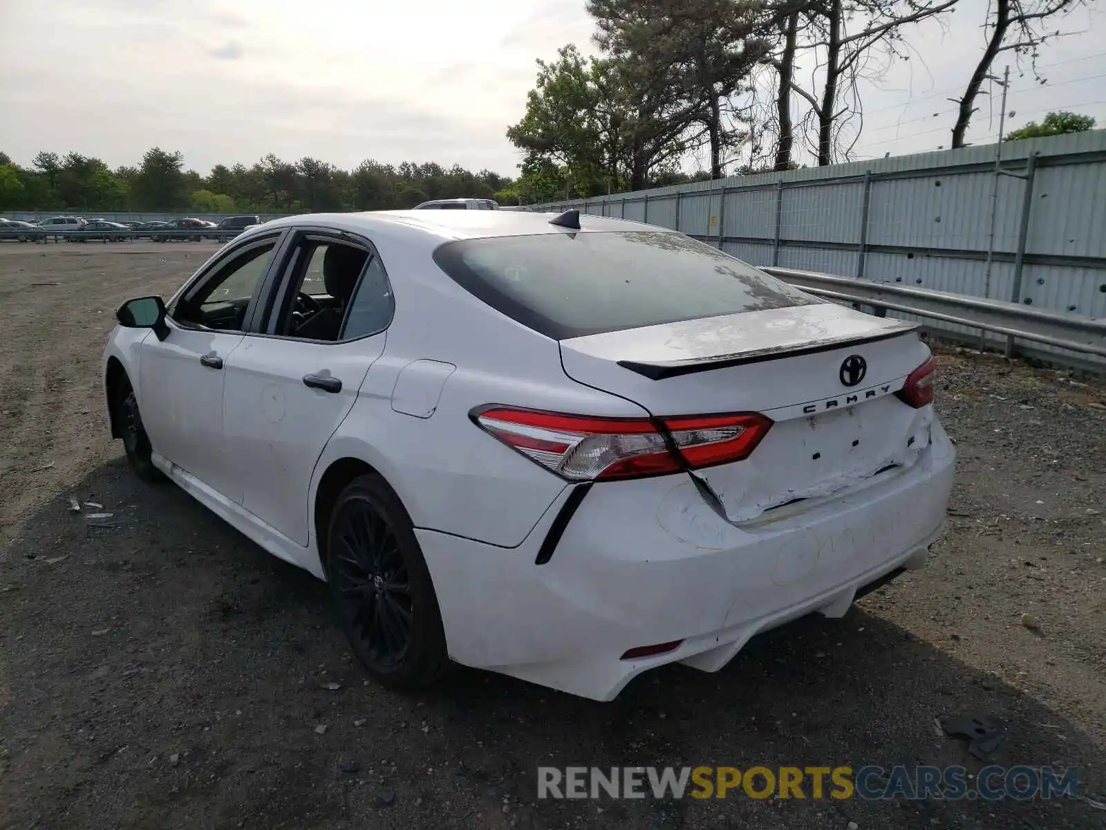 3 Photograph of a damaged car 4T1G11AK9LU307340 TOYOTA CAMRY 2020