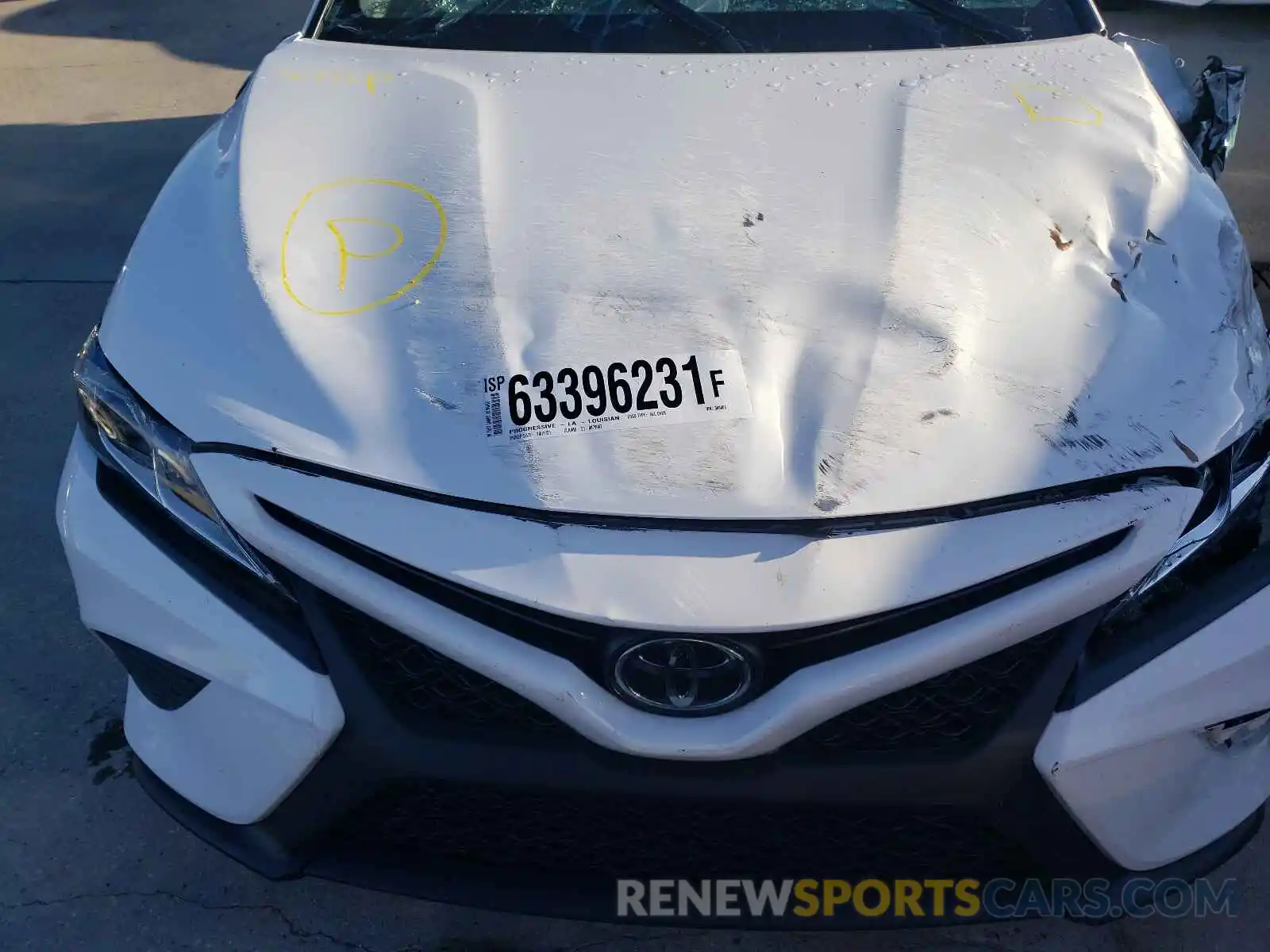 7 Photograph of a damaged car 4T1G11AK9LU308004 TOYOTA CAMRY 2020