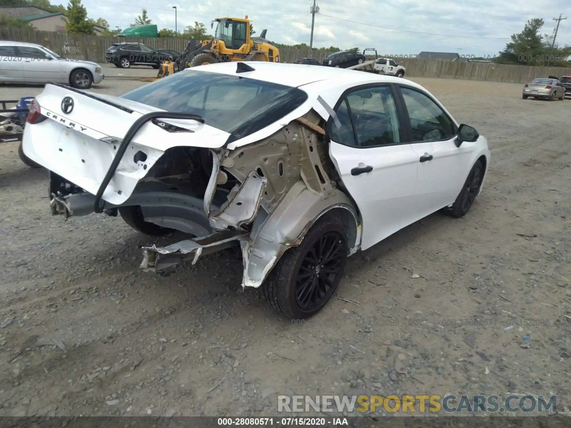 4 Photograph of a damaged car 4T1G11AK9LU309153 TOYOTA CAMRY 2020