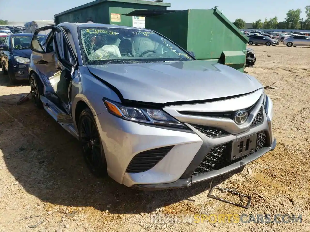 1 Photograph of a damaged car 4T1G11AK9LU311226 TOYOTA CAMRY 2020