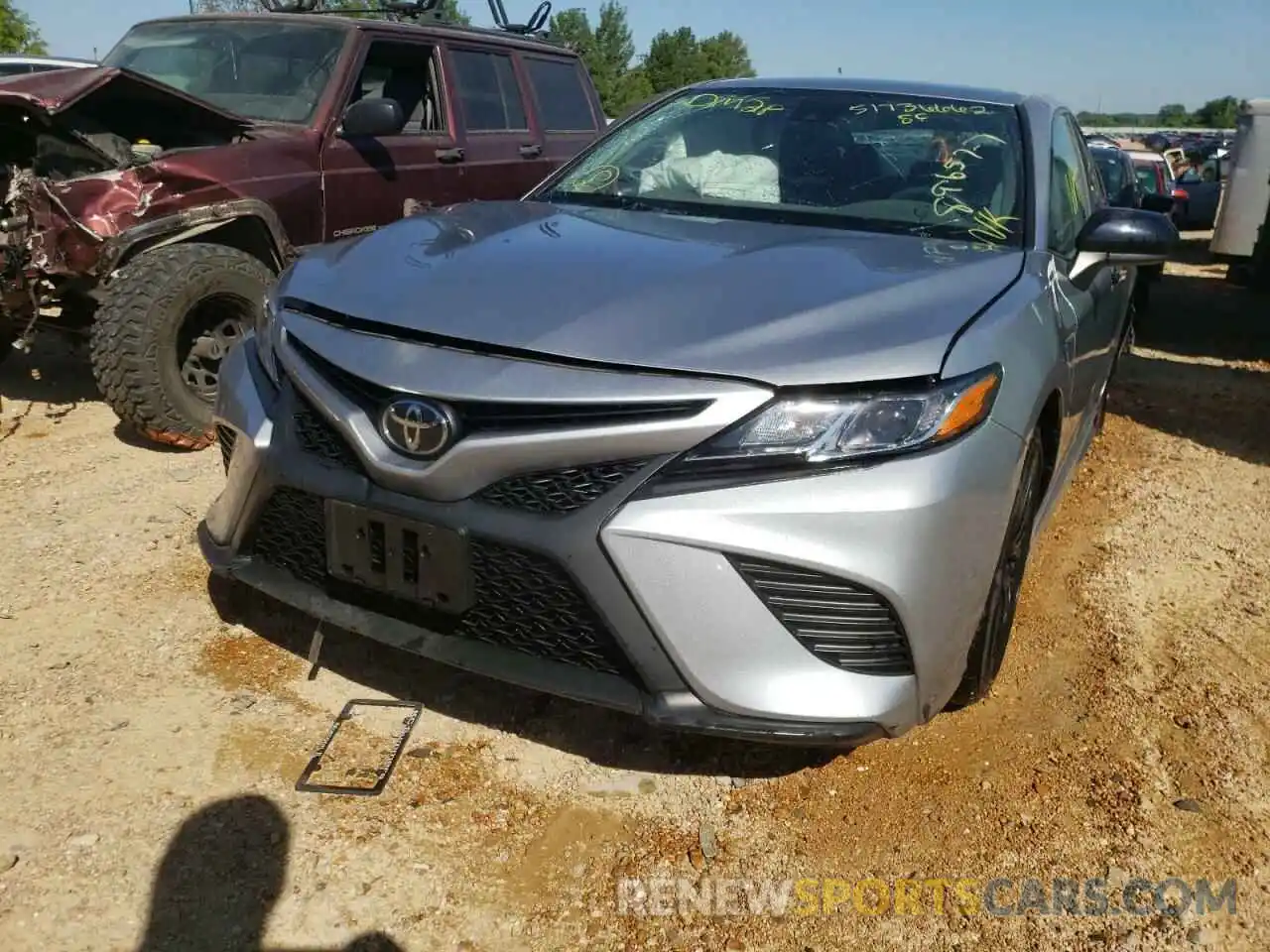 2 Photograph of a damaged car 4T1G11AK9LU311226 TOYOTA CAMRY 2020