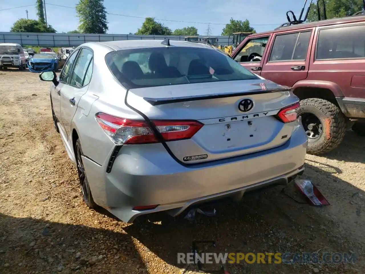 3 Photograph of a damaged car 4T1G11AK9LU311226 TOYOTA CAMRY 2020