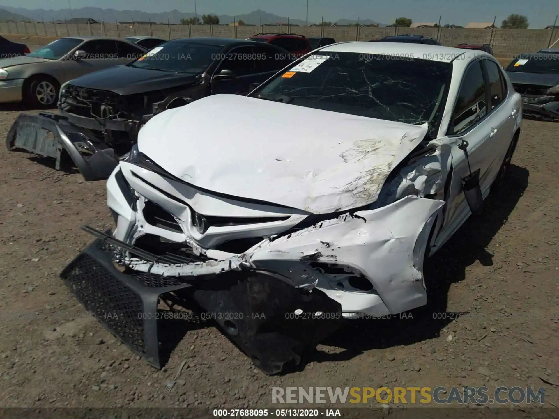 6 Photograph of a damaged car 4T1G11AK9LU312375 TOYOTA CAMRY 2020