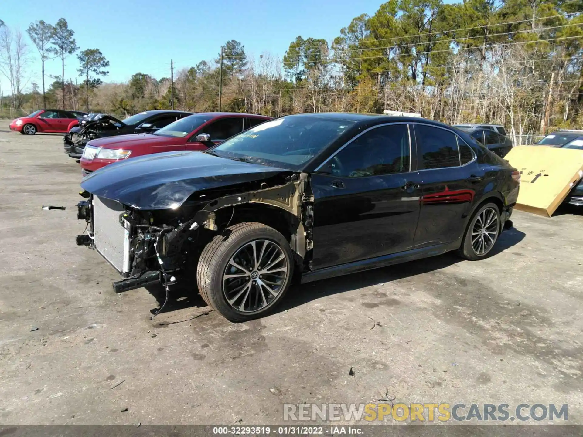 2 Photograph of a damaged car 4T1G11AK9LU312389 TOYOTA CAMRY 2020