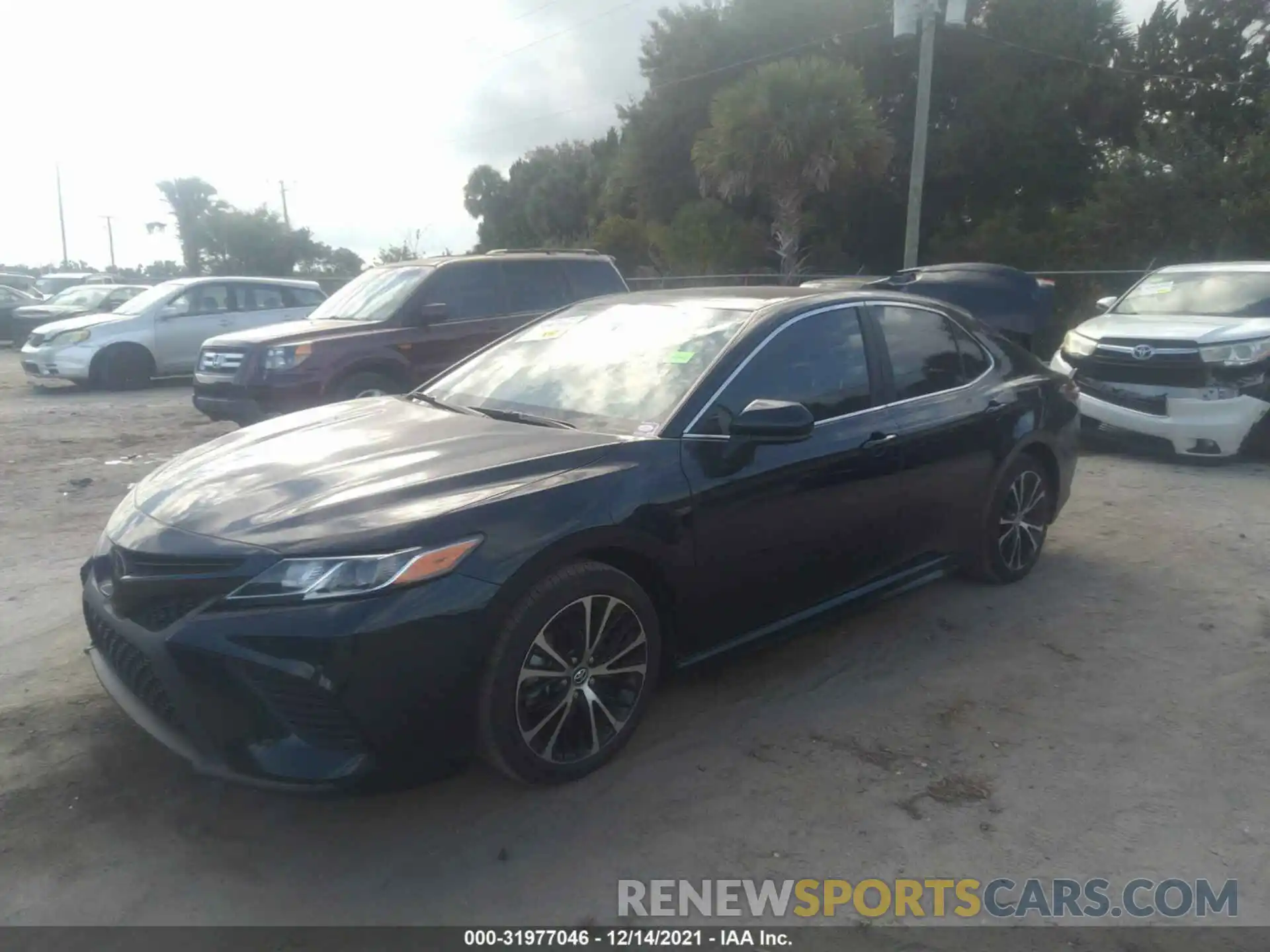 2 Photograph of a damaged car 4T1G11AK9LU315583 TOYOTA CAMRY 2020