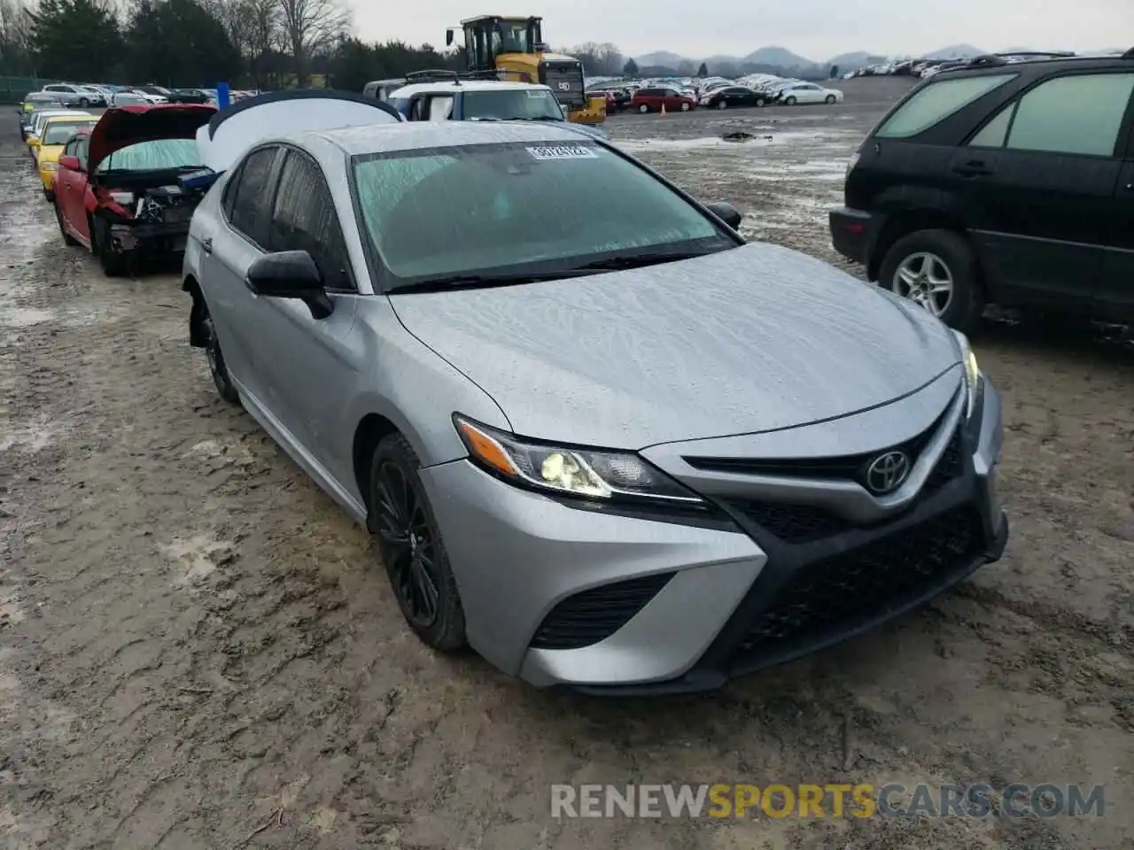 1 Photograph of a damaged car 4T1G11AK9LU318791 TOYOTA CAMRY 2020