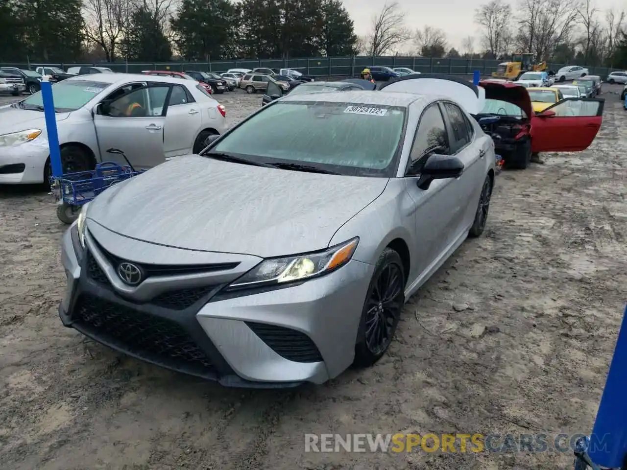 2 Photograph of a damaged car 4T1G11AK9LU318791 TOYOTA CAMRY 2020