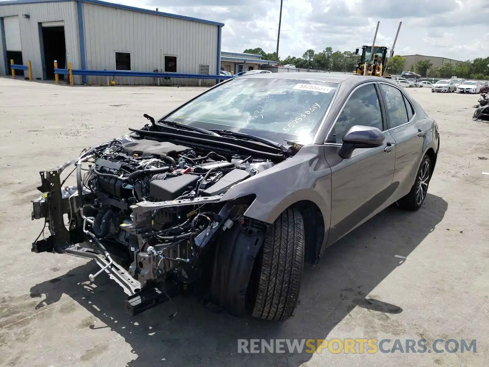 2 Photograph of a damaged car 4T1G11AK9LU322789 TOYOTA CAMRY 2020