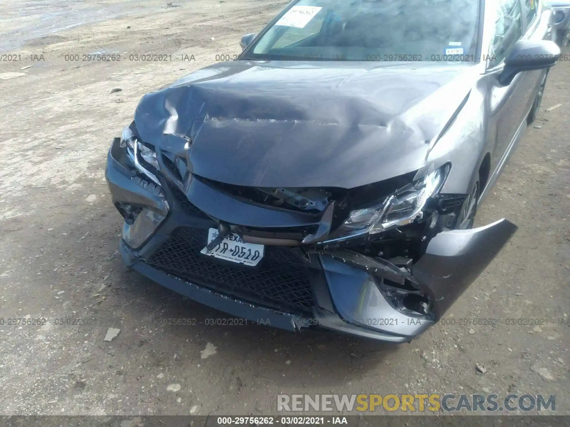 6 Photograph of a damaged car 4T1G11AK9LU324770 TOYOTA CAMRY 2020