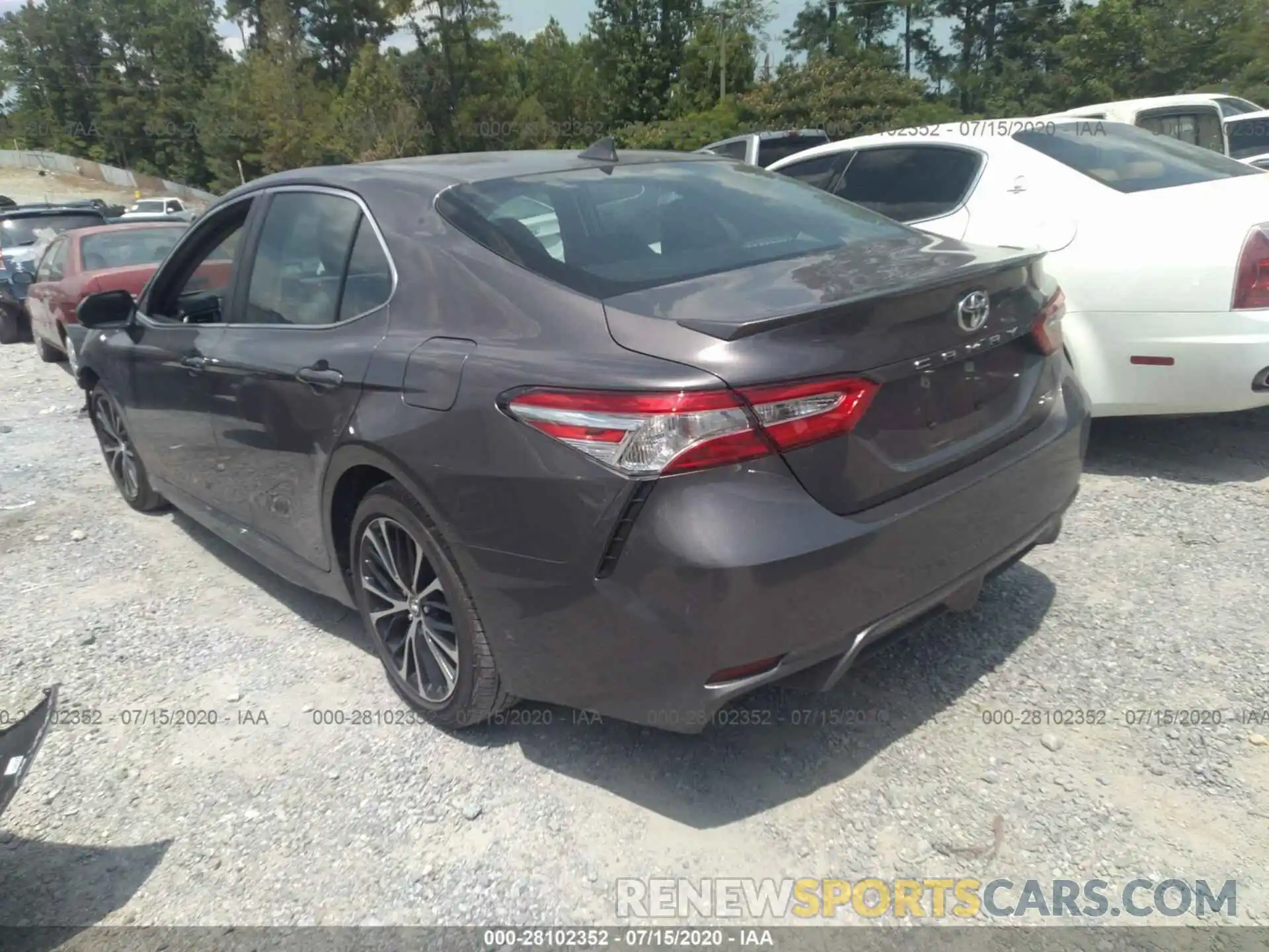 3 Photograph of a damaged car 4T1G11AK9LU327703 TOYOTA CAMRY 2020