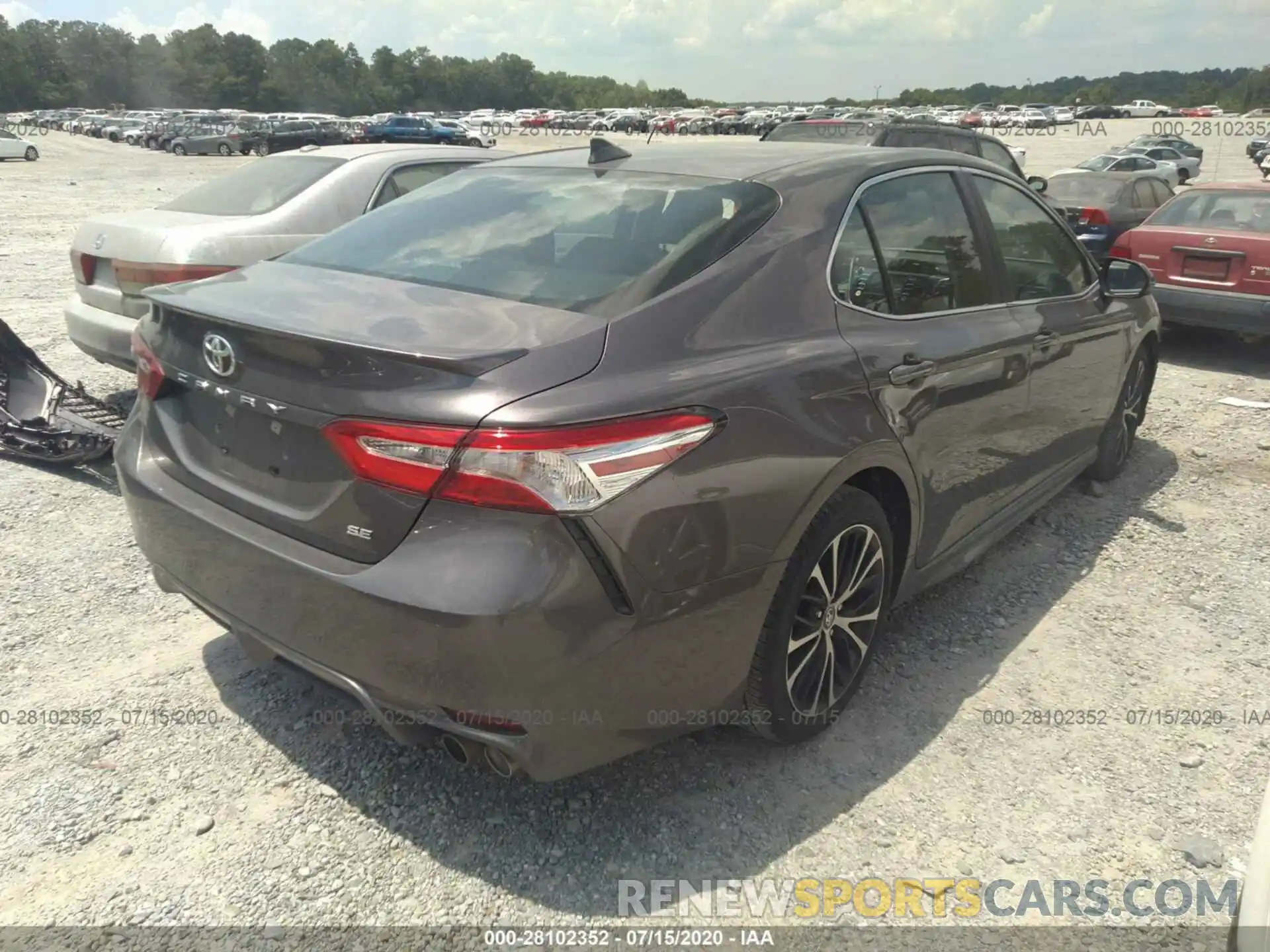 4 Photograph of a damaged car 4T1G11AK9LU327703 TOYOTA CAMRY 2020