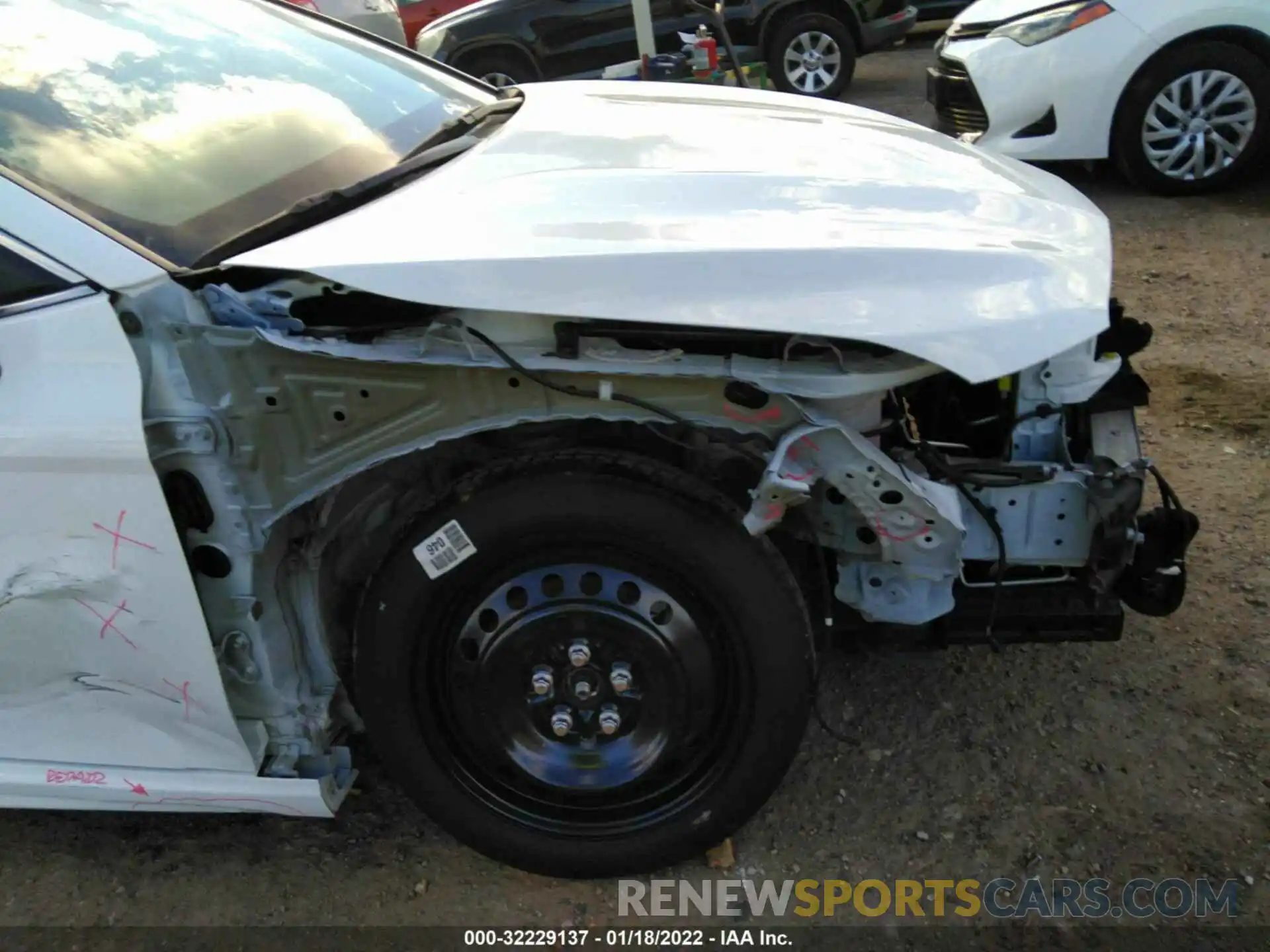 6 Photograph of a damaged car 4T1G11AK9LU327779 TOYOTA CAMRY 2020