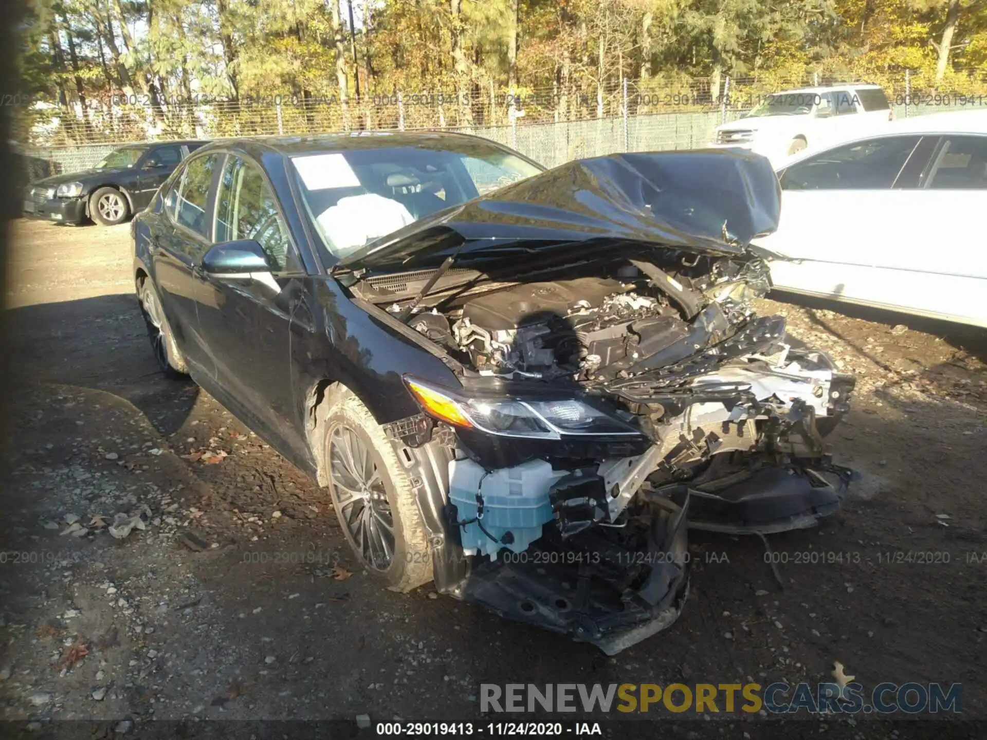 1 Photograph of a damaged car 4T1G11AK9LU327796 TOYOTA CAMRY 2020