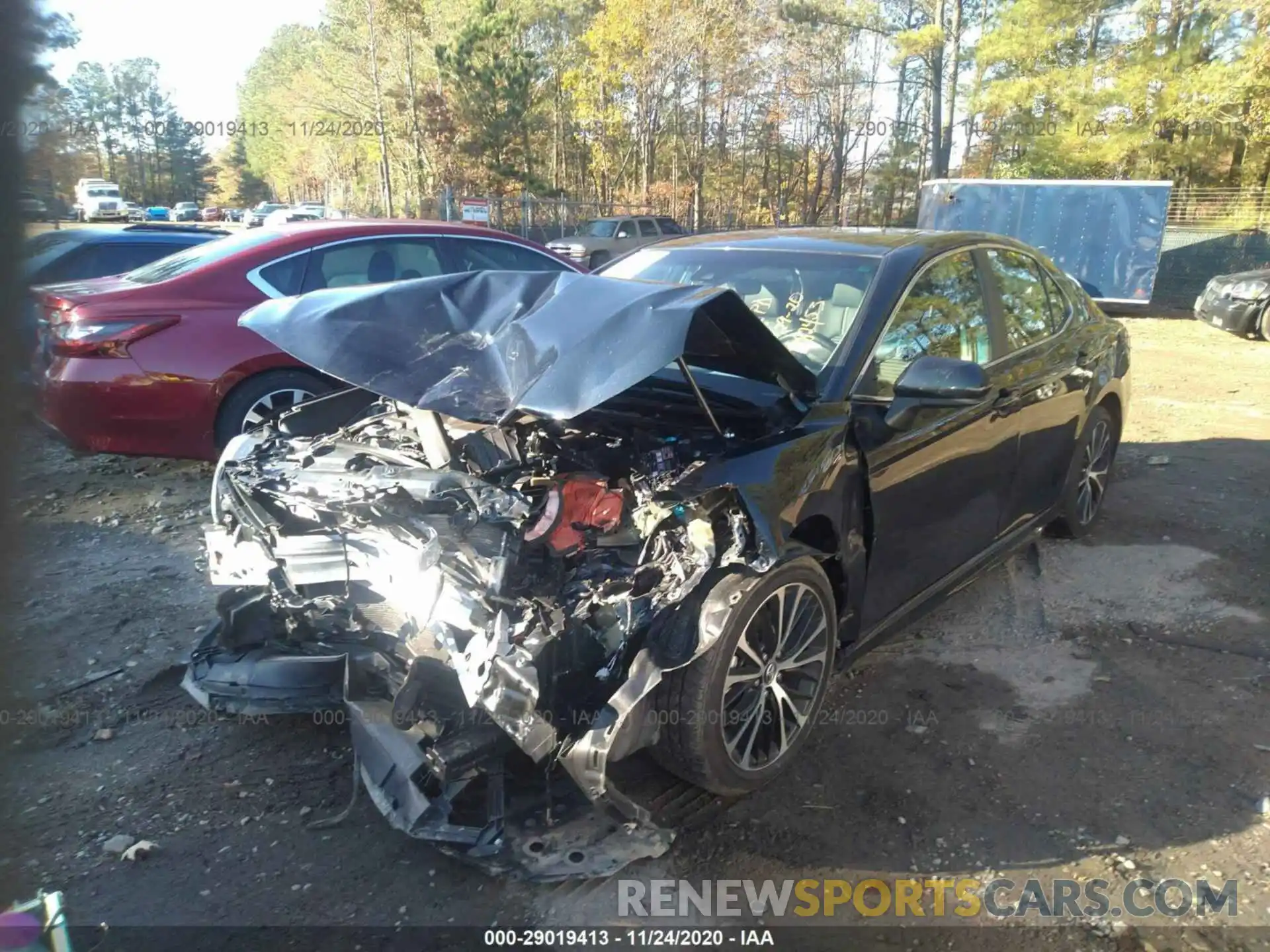 2 Photograph of a damaged car 4T1G11AK9LU327796 TOYOTA CAMRY 2020