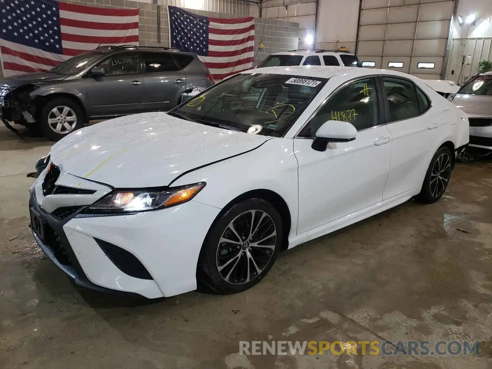 2 Photograph of a damaged car 4T1G11AK9LU327815 TOYOTA CAMRY 2020