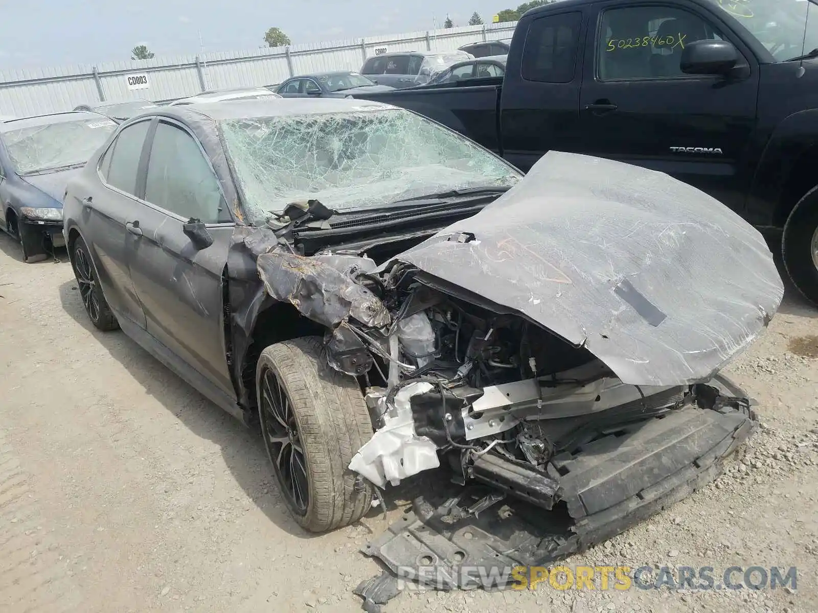 1 Photograph of a damaged car 4T1G11AK9LU329399 TOYOTA CAMRY 2020