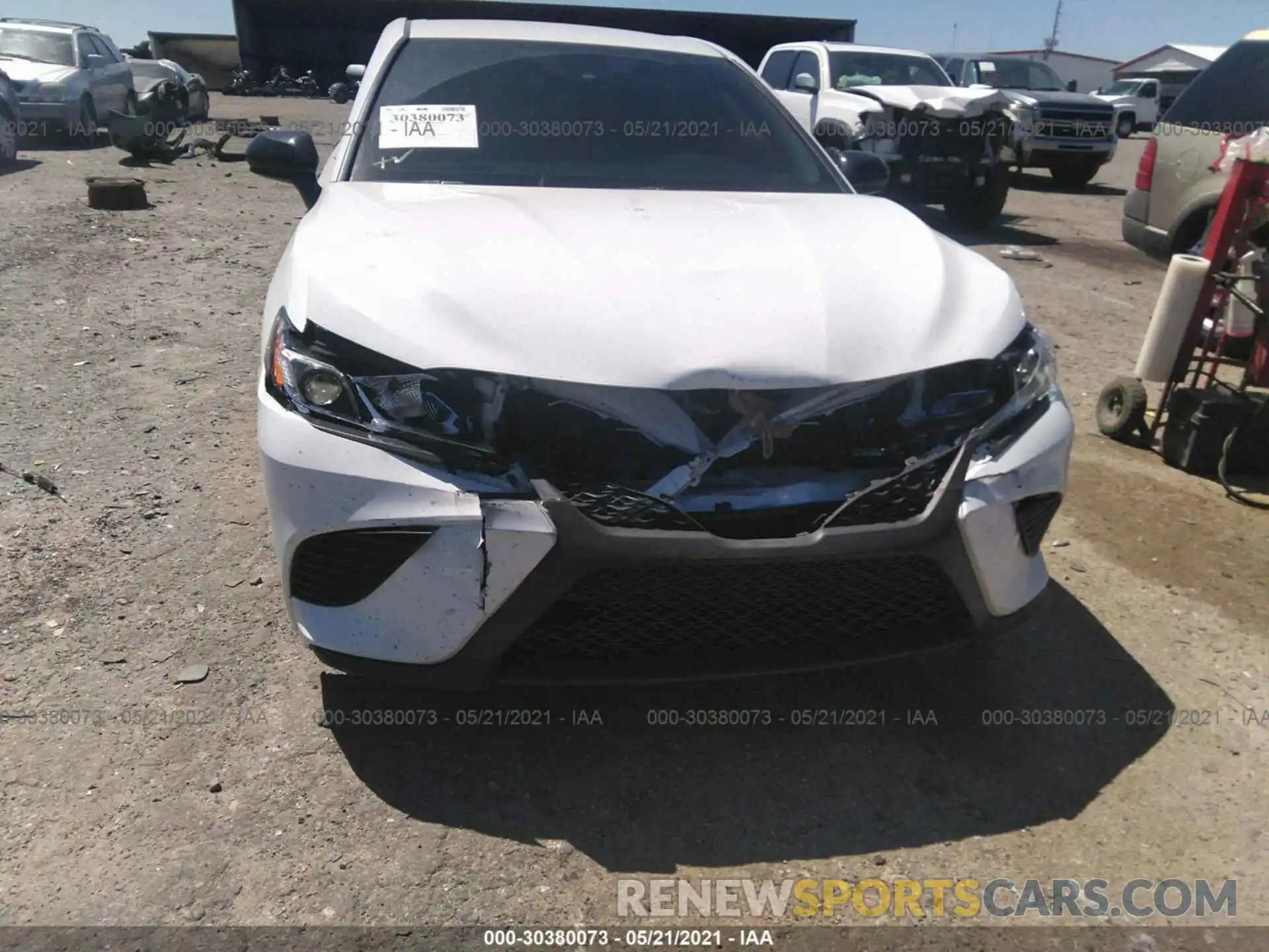 6 Photograph of a damaged car 4T1G11AK9LU329838 TOYOTA CAMRY 2020