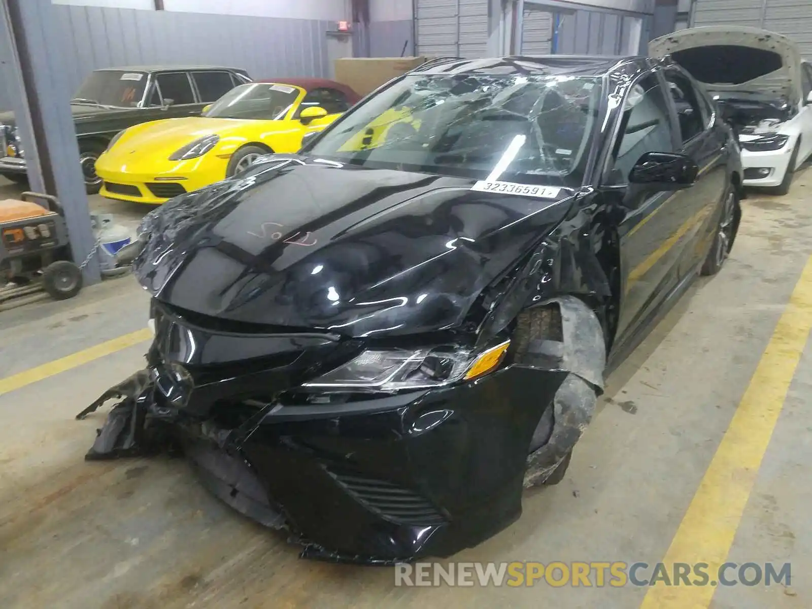 2 Photograph of a damaged car 4T1G11AK9LU330200 TOYOTA CAMRY 2020