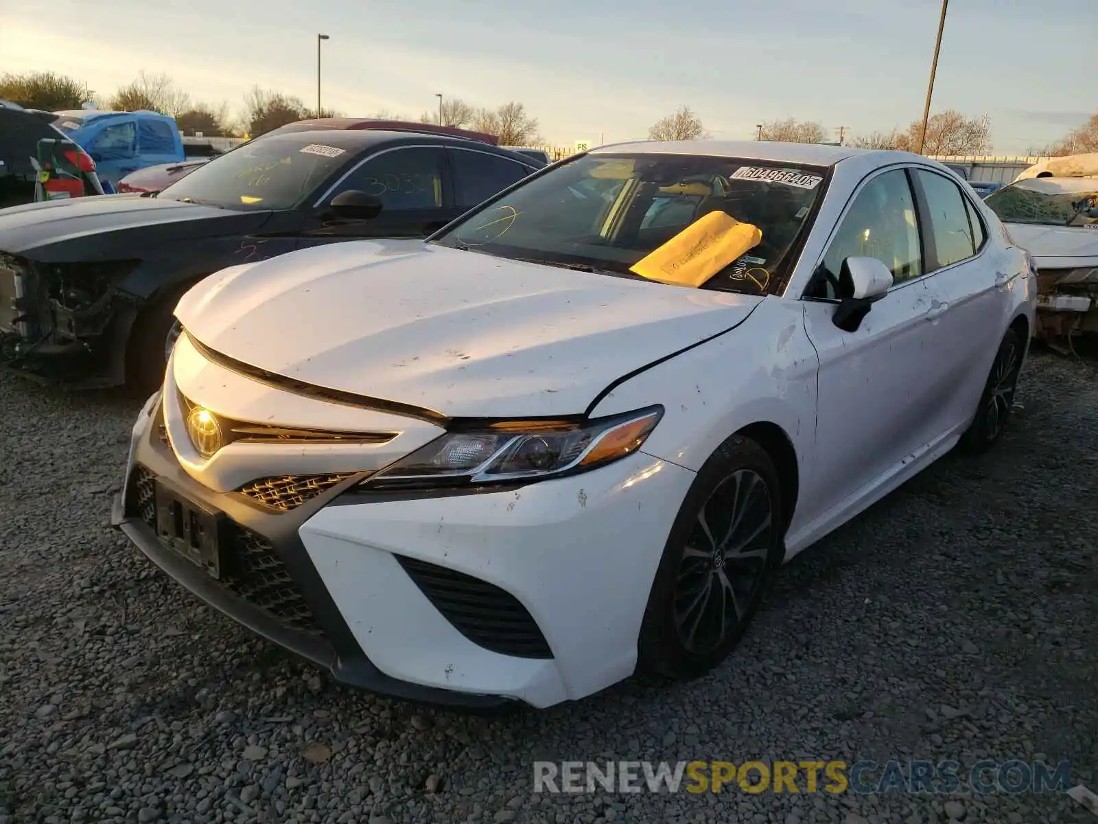 2 Photograph of a damaged car 4T1G11AK9LU330973 TOYOTA CAMRY 2020