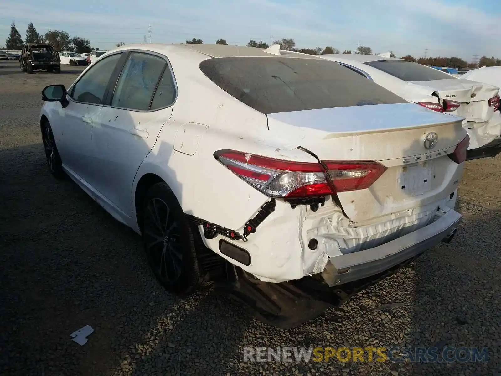 3 Photograph of a damaged car 4T1G11AK9LU332853 TOYOTA CAMRY 2020