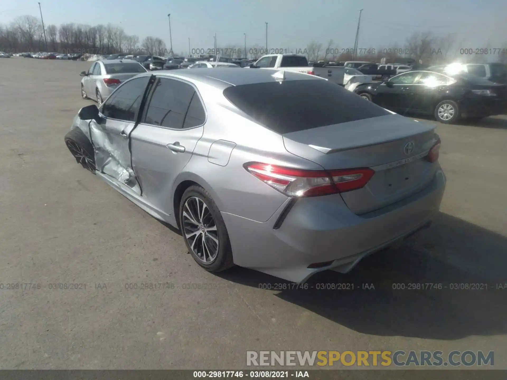 3 Photograph of a damaged car 4T1G11AK9LU333047 TOYOTA CAMRY 2020