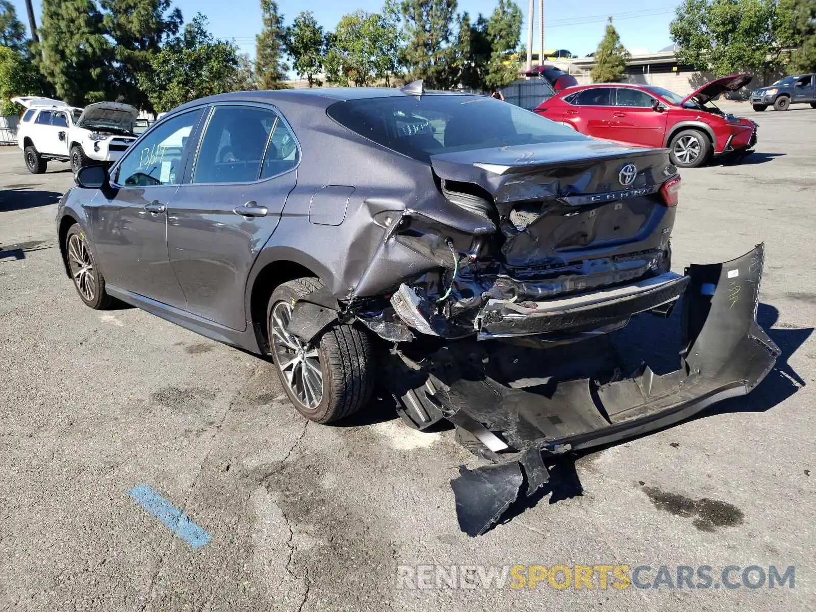 3 Photograph of a damaged car 4T1G11AK9LU334280 TOYOTA CAMRY 2020